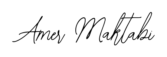 Looking for an artistic signature for Amer Maktabi? The Bearetta-2O07w calligraphy style gives a sophisticated flow suitable for business cards and emails. Amer Maktabi signature style 12 images and pictures png