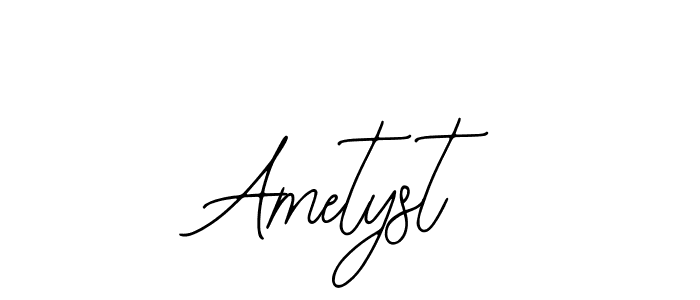 Ametyst stylish signature style. Best Handwritten Sign (Bearetta-2O07w) for my name. Handwritten Signature Collection Ideas for my name Ametyst. Ametyst signature style 12 images and pictures png