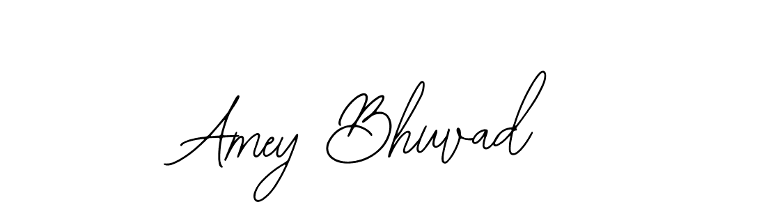 You should practise on your own different ways (Bearetta-2O07w) to write your name (Amey Bhuvad) in signature. don't let someone else do it for you. Amey Bhuvad signature style 12 images and pictures png