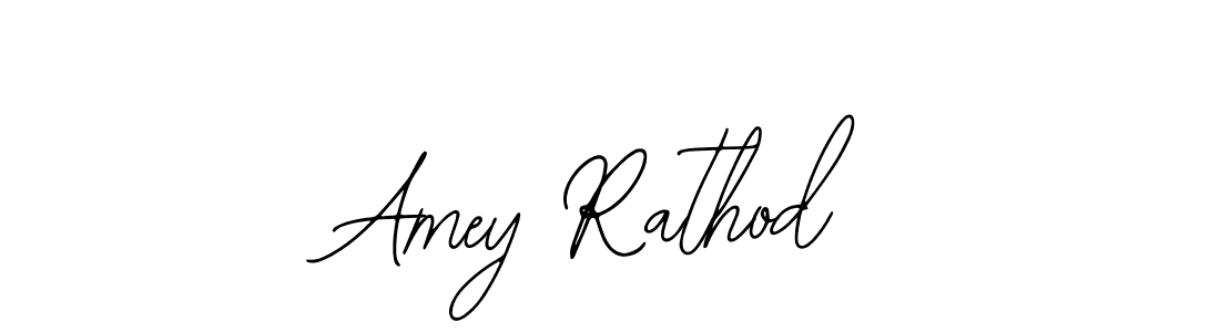 Use a signature maker to create a handwritten signature online. With this signature software, you can design (Bearetta-2O07w) your own signature for name Amey Rathod. Amey Rathod signature style 12 images and pictures png