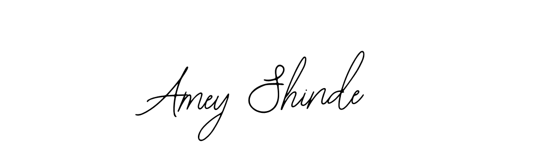 How to make Amey Shinde signature? Bearetta-2O07w is a professional autograph style. Create handwritten signature for Amey Shinde name. Amey Shinde signature style 12 images and pictures png