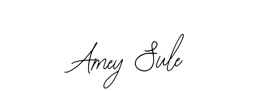 Create a beautiful signature design for name Amey Sule. With this signature (Bearetta-2O07w) fonts, you can make a handwritten signature for free. Amey Sule signature style 12 images and pictures png