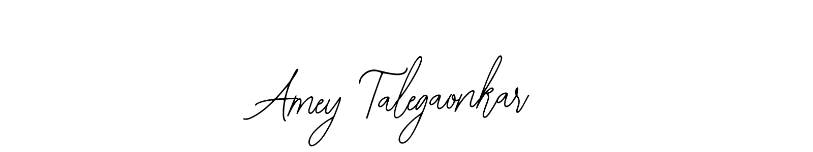 Use a signature maker to create a handwritten signature online. With this signature software, you can design (Bearetta-2O07w) your own signature for name Amey Talegaonkar. Amey Talegaonkar signature style 12 images and pictures png