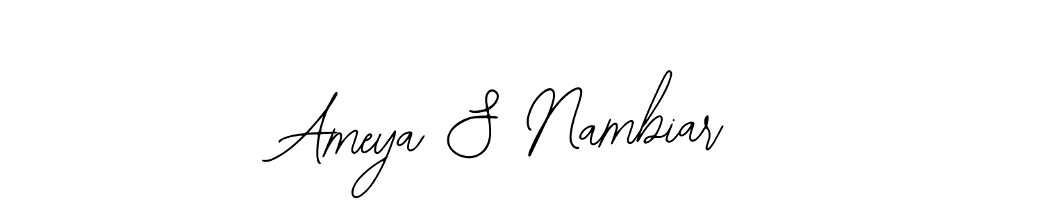 Ameya S Nambiar stylish signature style. Best Handwritten Sign (Bearetta-2O07w) for my name. Handwritten Signature Collection Ideas for my name Ameya S Nambiar. Ameya S Nambiar signature style 12 images and pictures png
