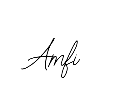 How to make Amfi signature? Bearetta-2O07w is a professional autograph style. Create handwritten signature for Amfi name. Amfi signature style 12 images and pictures png