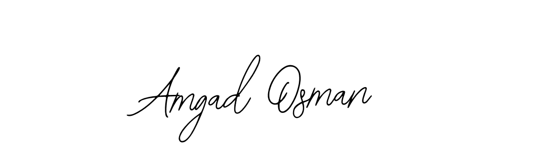 if you are searching for the best signature style for your name Amgad Osman. so please give up your signature search. here we have designed multiple signature styles  using Bearetta-2O07w. Amgad Osman signature style 12 images and pictures png