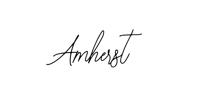 Amherst stylish signature style. Best Handwritten Sign (Bearetta-2O07w) for my name. Handwritten Signature Collection Ideas for my name Amherst. Amherst signature style 12 images and pictures png