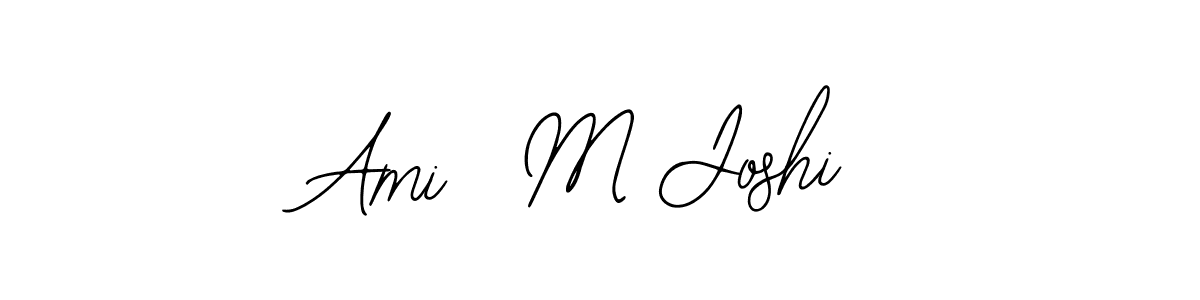 Ami  M Joshi stylish signature style. Best Handwritten Sign (Bearetta-2O07w) for my name. Handwritten Signature Collection Ideas for my name Ami  M Joshi. Ami  M Joshi signature style 12 images and pictures png