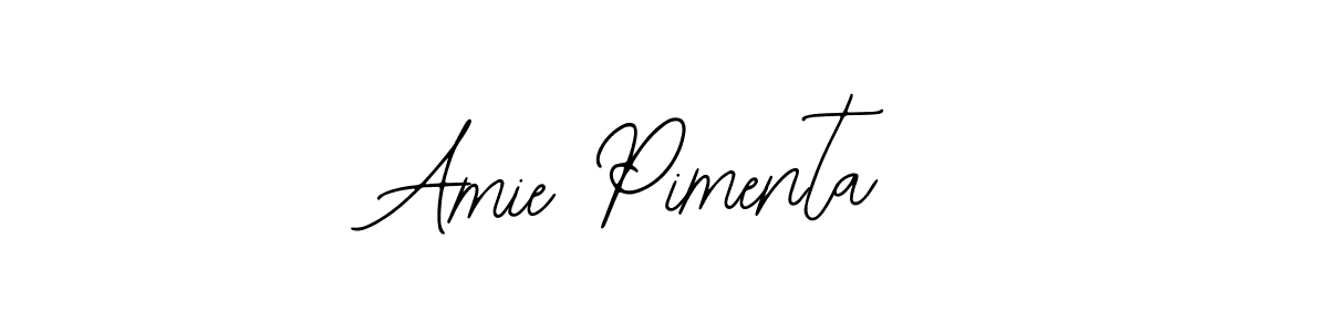 How to make Amie Pimenta name signature. Use Bearetta-2O07w style for creating short signs online. This is the latest handwritten sign. Amie Pimenta signature style 12 images and pictures png