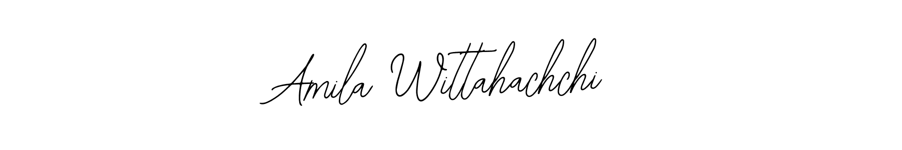 Design your own signature with our free online signature maker. With this signature software, you can create a handwritten (Bearetta-2O07w) signature for name Amila Wittahachchi. Amila Wittahachchi signature style 12 images and pictures png