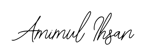 A dynamic signature style for Amimul Ihsan using Bearetta-2O07w script. Designed to look authentic, handwritten, and professional. Amimul Ihsan signature style 12 images and pictures png