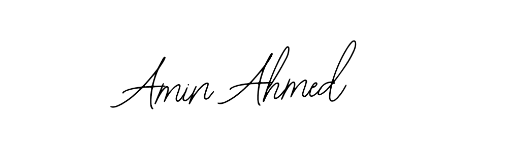 This is the best signature style for the Amin Ahmed name. Also you like these signature font (Bearetta-2O07w). Mix name signature. Amin Ahmed signature style 12 images and pictures png