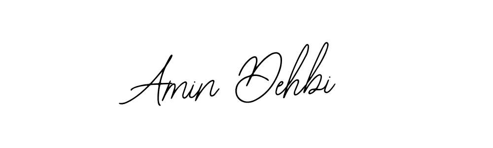How to make Amin Dehbi signature? Bearetta-2O07w is a professional autograph style. Create handwritten signature for Amin Dehbi name. Amin Dehbi signature style 12 images and pictures png