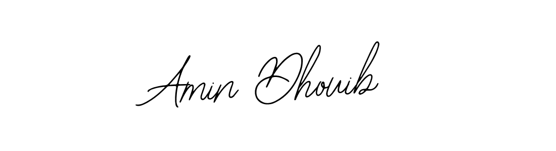 Design your own signature with our free online signature maker. With this signature software, you can create a handwritten (Bearetta-2O07w) signature for name Amin Dhouib. Amin Dhouib signature style 12 images and pictures png