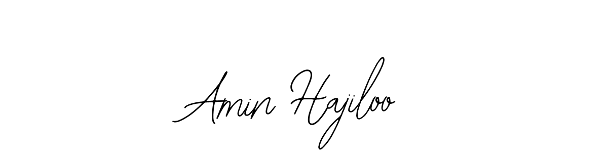 The best way (Bearetta-2O07w) to make a short signature is to pick only two or three words in your name. The name Amin Hajiloo include a total of six letters. For converting this name. Amin Hajiloo signature style 12 images and pictures png