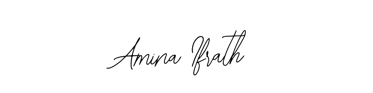 How to Draw Amina Ifrath signature style? Bearetta-2O07w is a latest design signature styles for name Amina Ifrath. Amina Ifrath signature style 12 images and pictures png