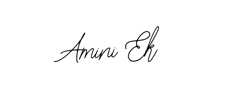 Similarly Bearetta-2O07w is the best handwritten signature design. Signature creator online .You can use it as an online autograph creator for name Amini Ek. Amini Ek signature style 12 images and pictures png