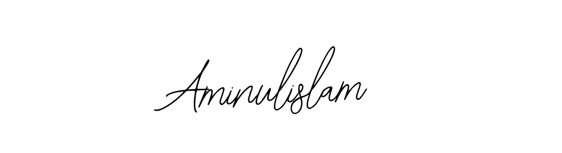 How to make Aminulislam signature? Bearetta-2O07w is a professional autograph style. Create handwritten signature for Aminulislam name. Aminulislam signature style 12 images and pictures png