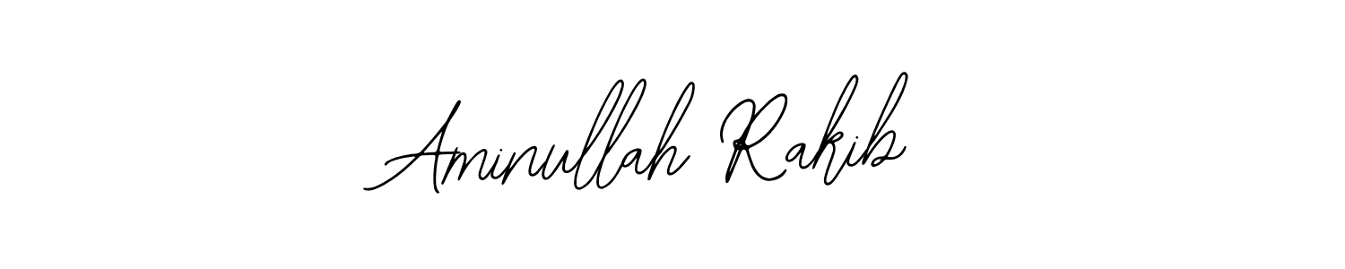 Make a beautiful signature design for name Aminullah Rakib. With this signature (Bearetta-2O07w) style, you can create a handwritten signature for free. Aminullah Rakib signature style 12 images and pictures png