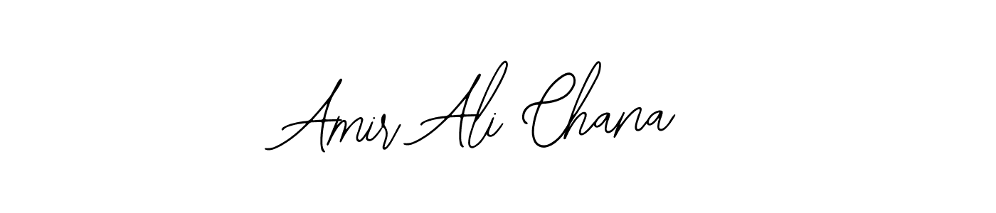 Also You can easily find your signature by using the search form. We will create Amir Ali Chana name handwritten signature images for you free of cost using Bearetta-2O07w sign style. Amir Ali Chana signature style 12 images and pictures png