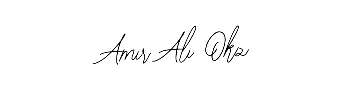 Create a beautiful signature design for name Amir Ali Okz. With this signature (Bearetta-2O07w) fonts, you can make a handwritten signature for free. Amir Ali Okz signature style 12 images and pictures png