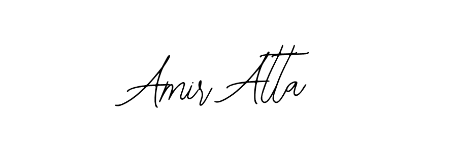 Make a beautiful signature design for name Amir Atta. Use this online signature maker to create a handwritten signature for free. Amir Atta signature style 12 images and pictures png