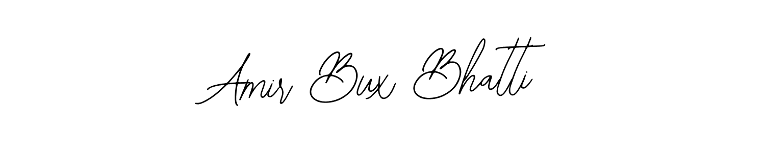 Design your own signature with our free online signature maker. With this signature software, you can create a handwritten (Bearetta-2O07w) signature for name Amir Bux Bhatti. Amir Bux Bhatti signature style 12 images and pictures png