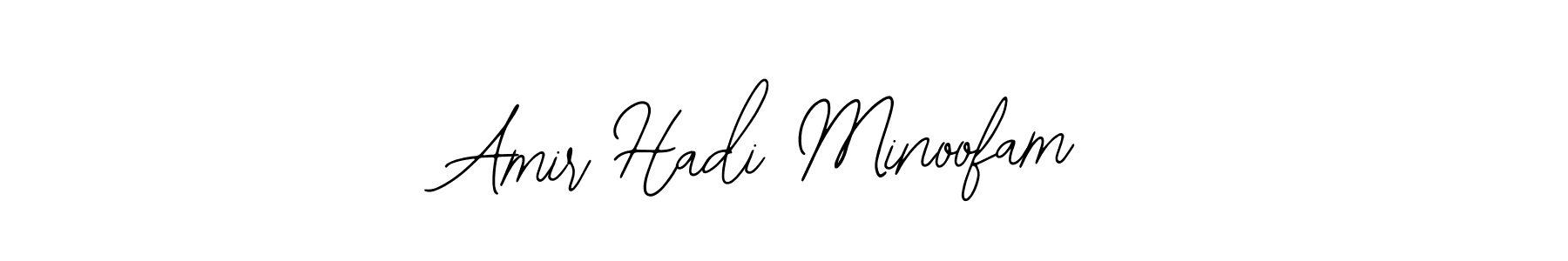 Make a beautiful signature design for name Amir Hadi Minoofam. Use this online signature maker to create a handwritten signature for free. Amir Hadi Minoofam signature style 12 images and pictures png