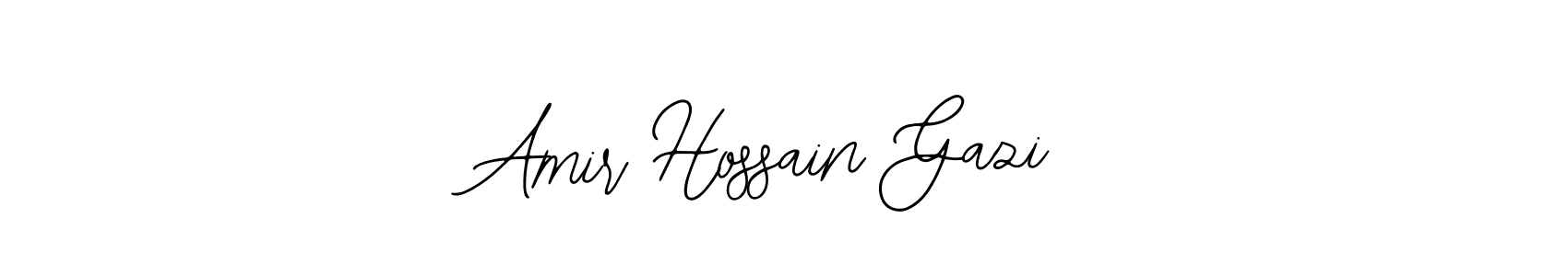 How to Draw Amir Hossain Gazi signature style? Bearetta-2O07w is a latest design signature styles for name Amir Hossain Gazi. Amir Hossain Gazi signature style 12 images and pictures png