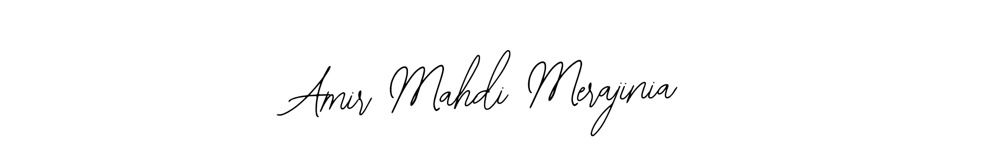 Similarly Bearetta-2O07w is the best handwritten signature design. Signature creator online .You can use it as an online autograph creator for name Amir Mahdi Merajinia. Amir Mahdi Merajinia signature style 12 images and pictures png