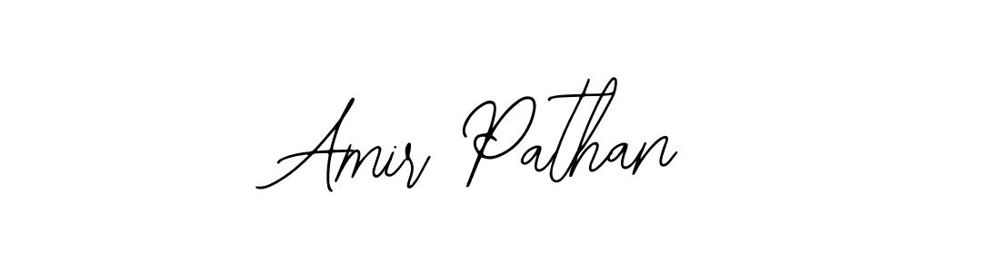 Design your own signature with our free online signature maker. With this signature software, you can create a handwritten (Bearetta-2O07w) signature for name Amir Pathan. Amir Pathan signature style 12 images and pictures png