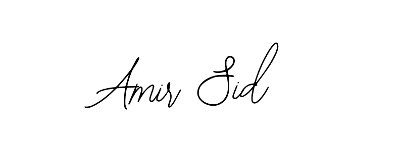 Design your own signature with our free online signature maker. With this signature software, you can create a handwritten (Bearetta-2O07w) signature for name Amir Sid. Amir Sid signature style 12 images and pictures png