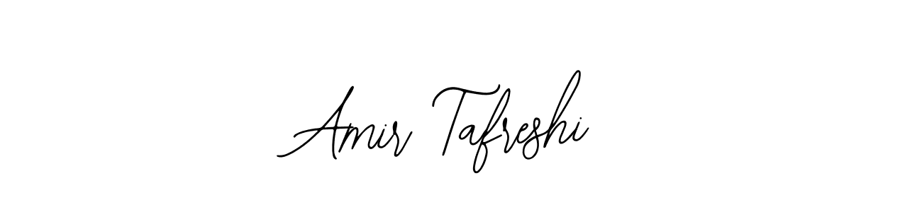 Use a signature maker to create a handwritten signature online. With this signature software, you can design (Bearetta-2O07w) your own signature for name Amir Tafreshi. Amir Tafreshi signature style 12 images and pictures png