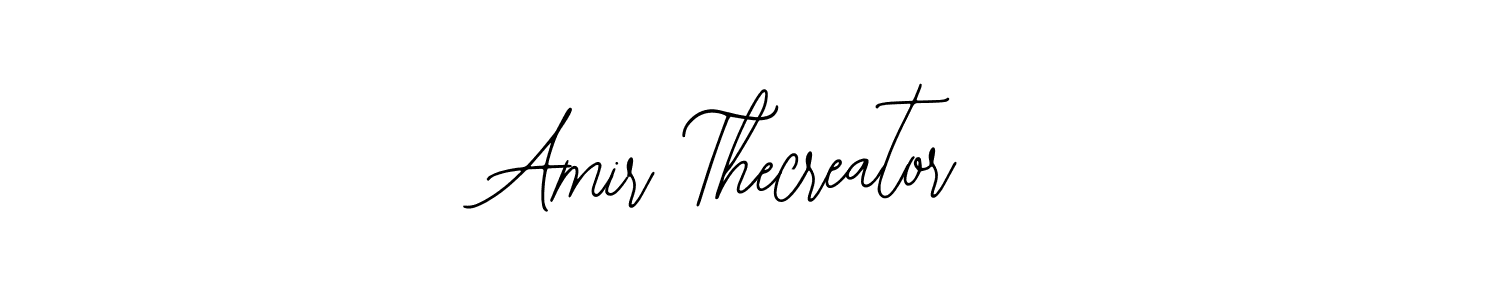 Amir Thecreator stylish signature style. Best Handwritten Sign (Bearetta-2O07w) for my name. Handwritten Signature Collection Ideas for my name Amir Thecreator. Amir Thecreator signature style 12 images and pictures png