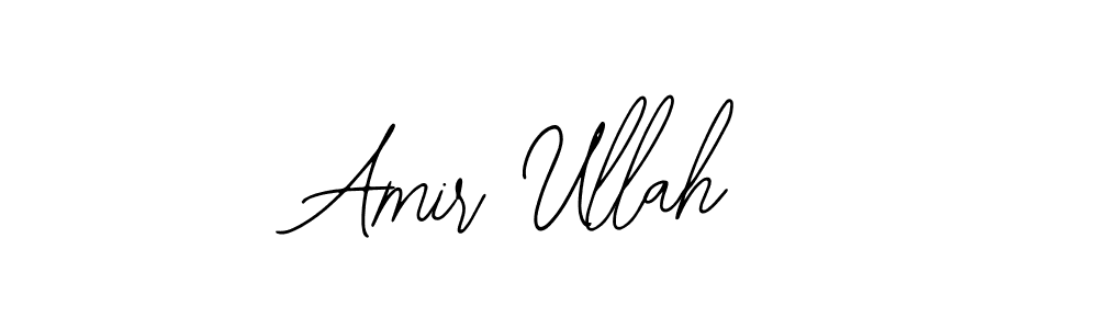 Make a beautiful signature design for name Amir Ullah. With this signature (Bearetta-2O07w) style, you can create a handwritten signature for free. Amir Ullah signature style 12 images and pictures png