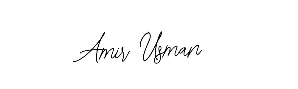 Make a beautiful signature design for name Amir Usman. Use this online signature maker to create a handwritten signature for free. Amir Usman signature style 12 images and pictures png