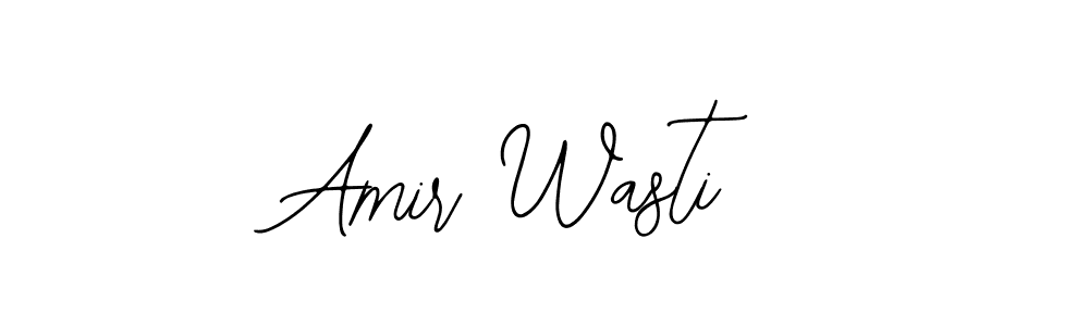 Use a signature maker to create a handwritten signature online. With this signature software, you can design (Bearetta-2O07w) your own signature for name Amir Wasti. Amir Wasti signature style 12 images and pictures png