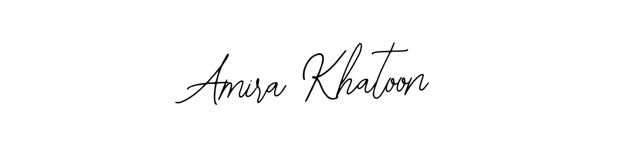 Similarly Bearetta-2O07w is the best handwritten signature design. Signature creator online .You can use it as an online autograph creator for name Amira Khatoon. Amira Khatoon signature style 12 images and pictures png