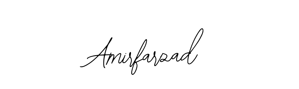 Similarly Bearetta-2O07w is the best handwritten signature design. Signature creator online .You can use it as an online autograph creator for name Amirfarzad. Amirfarzad signature style 12 images and pictures png