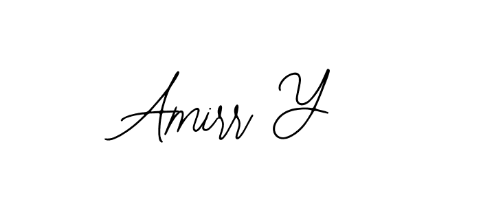 Also we have Amirr Y name is the best signature style. Create professional handwritten signature collection using Bearetta-2O07w autograph style. Amirr Y signature style 12 images and pictures png