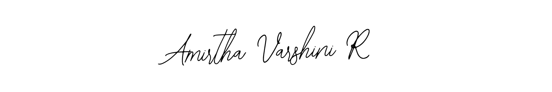 Design your own signature with our free online signature maker. With this signature software, you can create a handwritten (Bearetta-2O07w) signature for name Amirtha Varshini R. Amirtha Varshini R signature style 12 images and pictures png