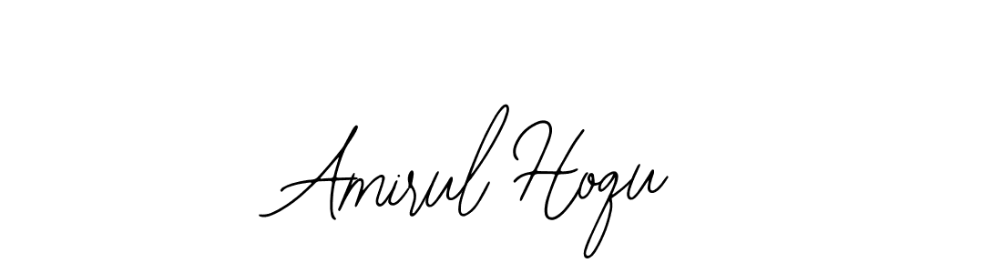 Use a signature maker to create a handwritten signature online. With this signature software, you can design (Bearetta-2O07w) your own signature for name Amirul Hoqu. Amirul Hoqu signature style 12 images and pictures png