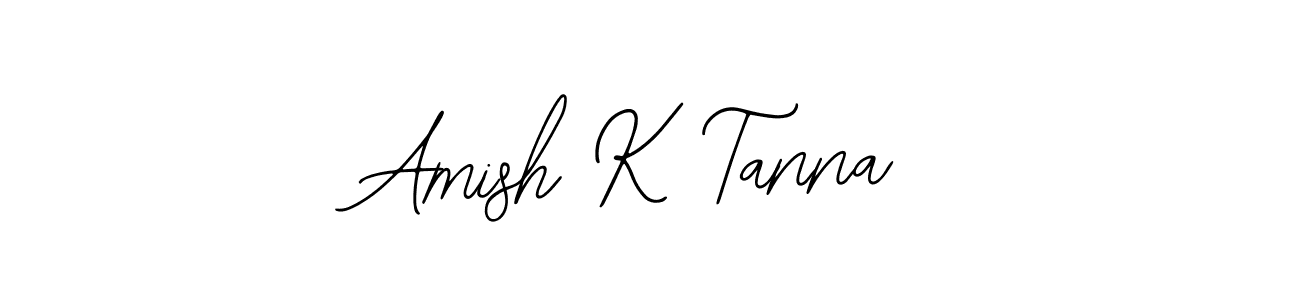 Amish K Tanna stylish signature style. Best Handwritten Sign (Bearetta-2O07w) for my name. Handwritten Signature Collection Ideas for my name Amish K Tanna. Amish K Tanna signature style 12 images and pictures png