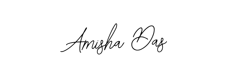 Bearetta-2O07w is a professional signature style that is perfect for those who want to add a touch of class to their signature. It is also a great choice for those who want to make their signature more unique. Get Amisha Das name to fancy signature for free. Amisha Das signature style 12 images and pictures png