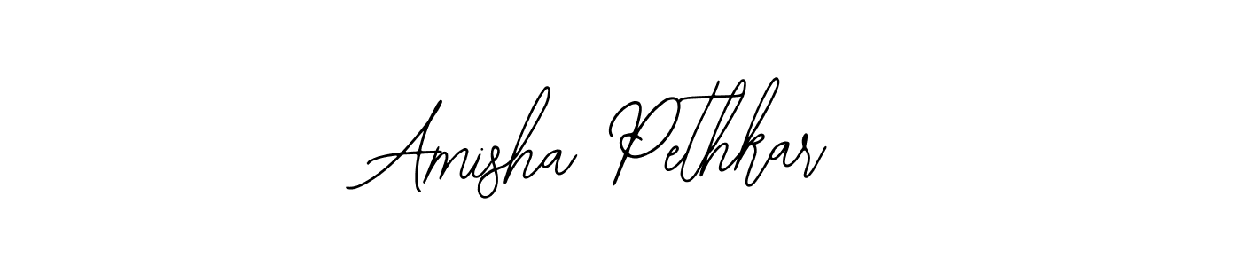 This is the best signature style for the Amisha Pethkar name. Also you like these signature font (Bearetta-2O07w). Mix name signature. Amisha Pethkar signature style 12 images and pictures png