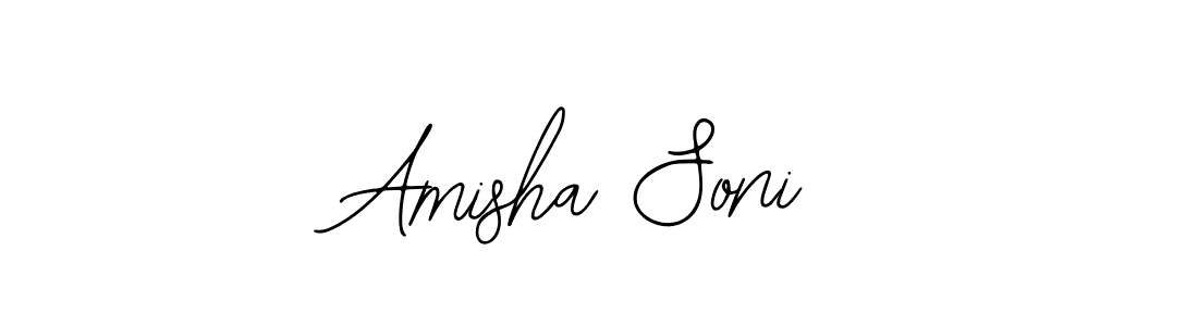 Make a beautiful signature design for name Amisha Soni. With this signature (Bearetta-2O07w) style, you can create a handwritten signature for free. Amisha Soni signature style 12 images and pictures png