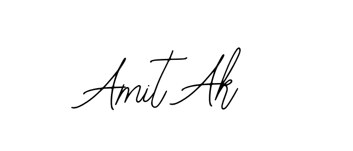 Design your own signature with our free online signature maker. With this signature software, you can create a handwritten (Bearetta-2O07w) signature for name Amit Ak. Amit Ak signature style 12 images and pictures png