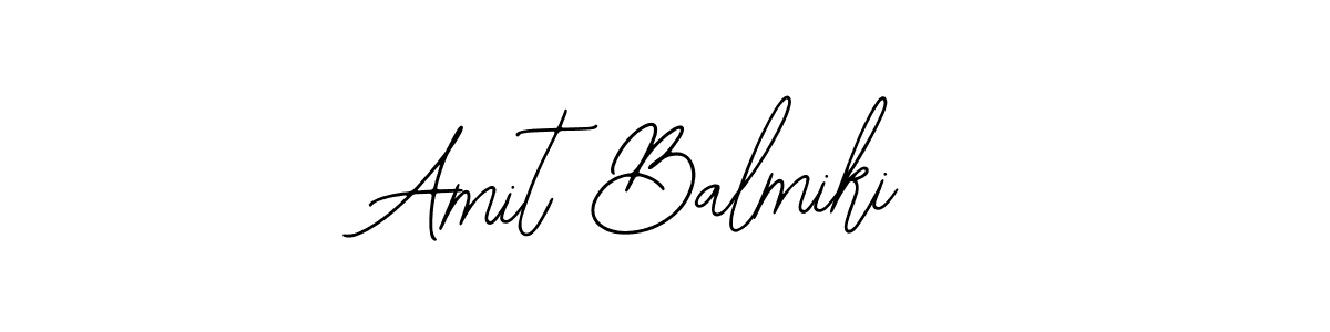 How to make Amit Balmiki signature? Bearetta-2O07w is a professional autograph style. Create handwritten signature for Amit Balmiki name. Amit Balmiki signature style 12 images and pictures png