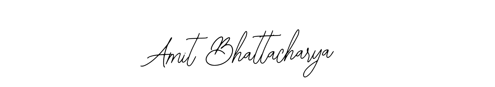You should practise on your own different ways (Bearetta-2O07w) to write your name (Amit Bhattacharya) in signature. don't let someone else do it for you. Amit Bhattacharya signature style 12 images and pictures png