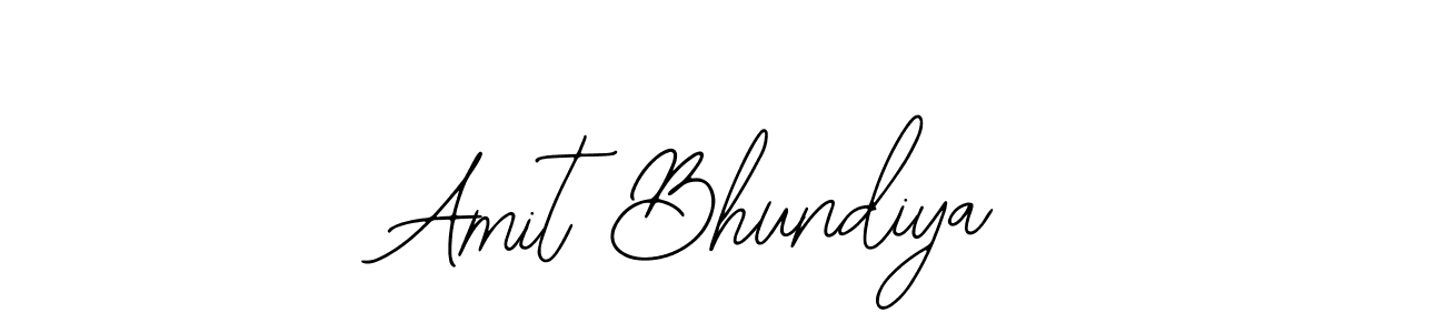 How to make Amit Bhundiya signature? Bearetta-2O07w is a professional autograph style. Create handwritten signature for Amit Bhundiya name. Amit Bhundiya signature style 12 images and pictures png